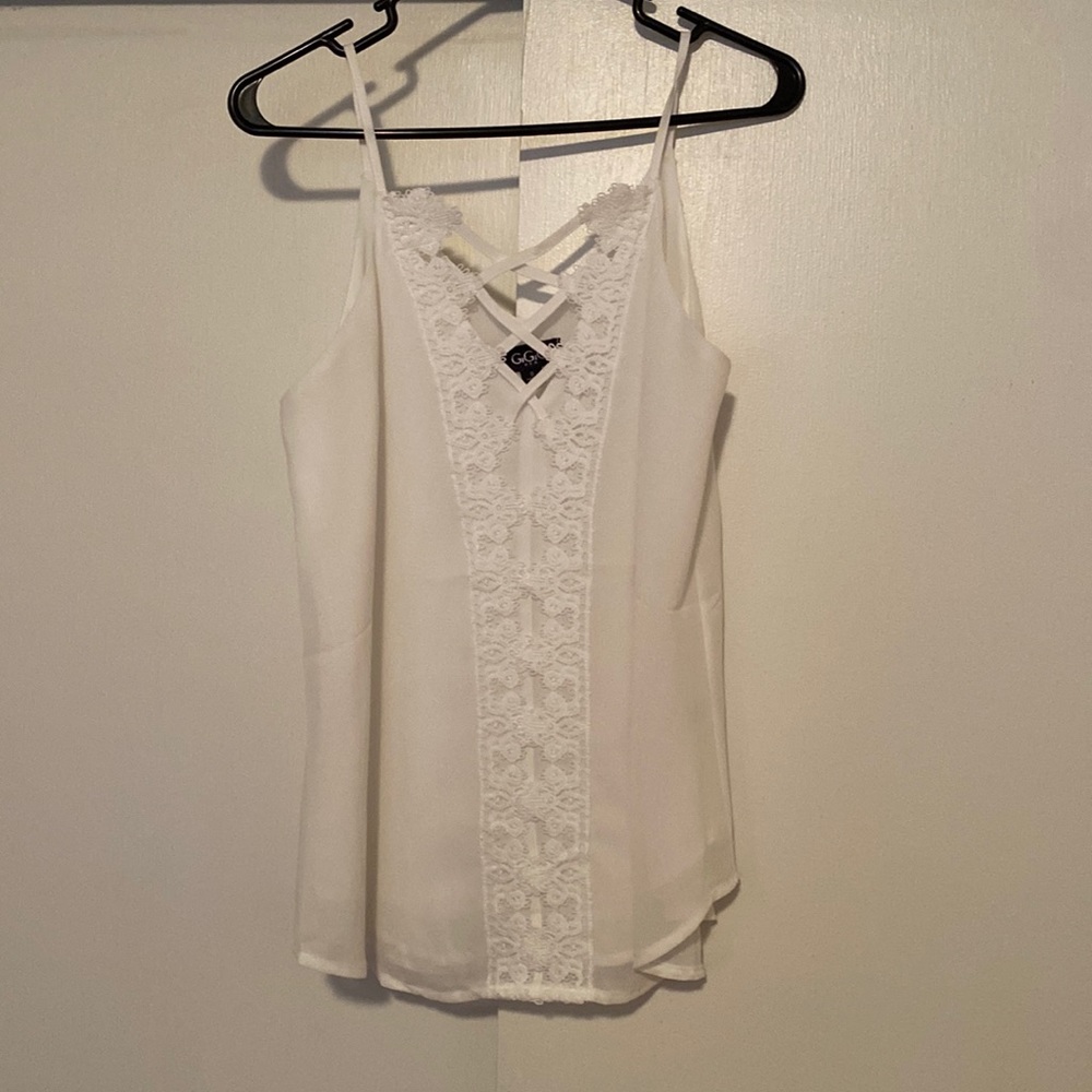 White Lace Blouse